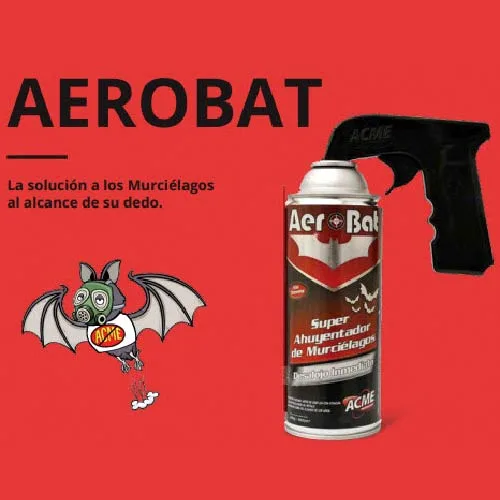 Acme Aerobat Aerosol Repelente Murcielagos