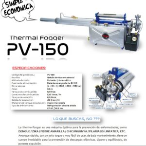 TERMOFUMIGADORA PV 150