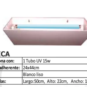 Insutrap 1 Tubo Metalica Placa Chica