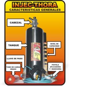 INYECTORA PARA BICHO TALADRO