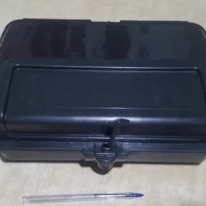 Caja Cebadera Roedora Tapa Negra